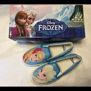 Disney’s Frozen Blue Slip-on Sneakers